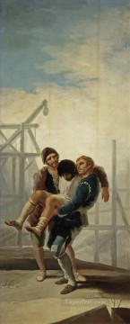 El masón herido Francisco de Goya Pinturas al óleo